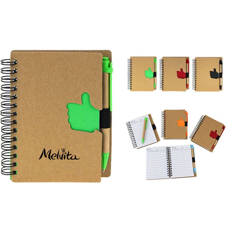 Thumb Notebook with Ballpoint Pen 1