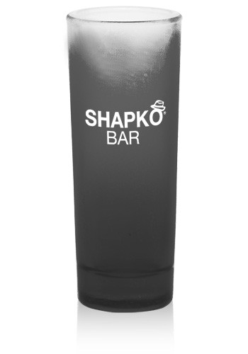 2 oz. Tall Shot Glasses - Colored & Frosted