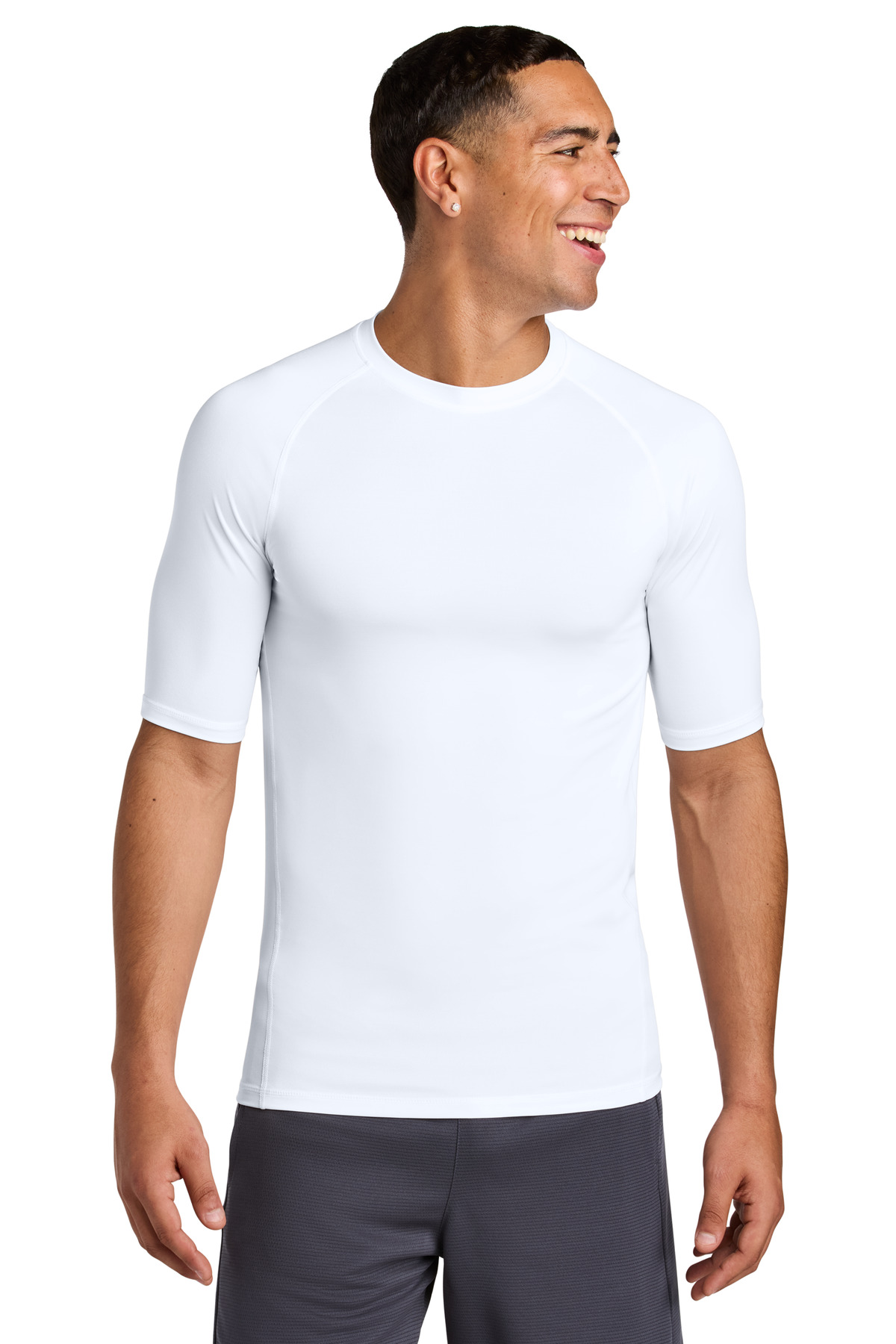 Sport-Tek PosiCharge Compression 1/2-Sleeve Tee ST120 10