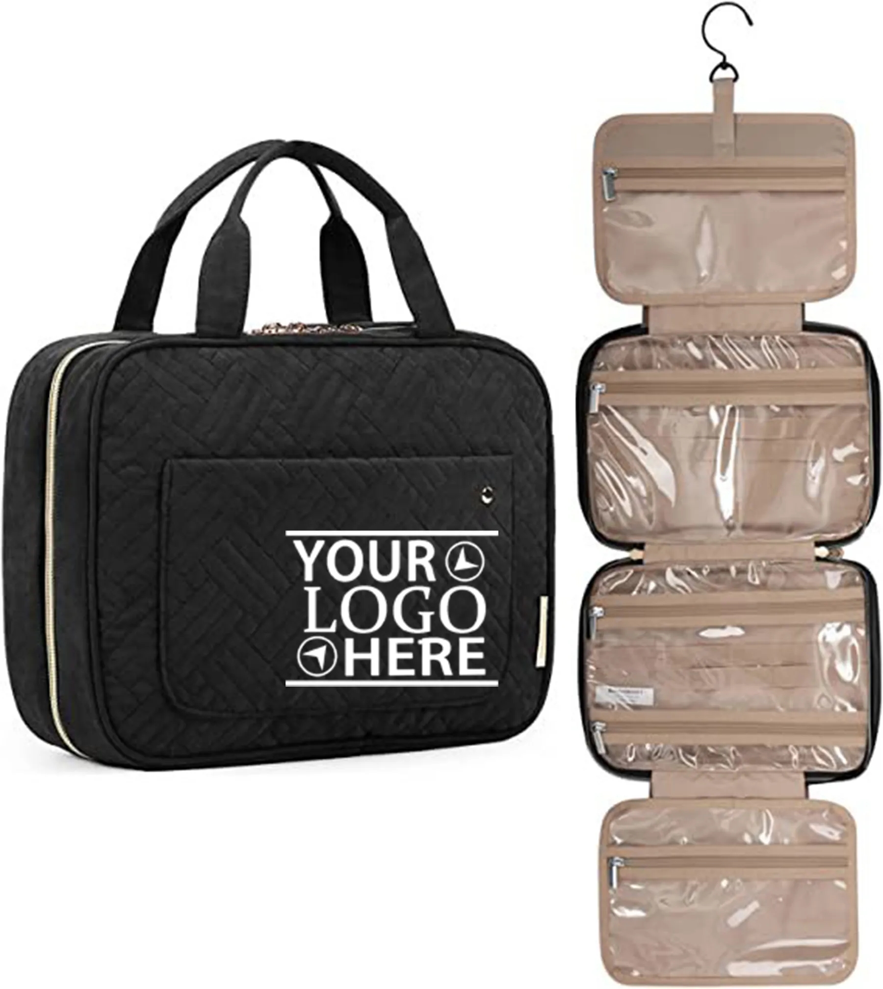 Toiletry Travel Bag With Hanging Hook 1