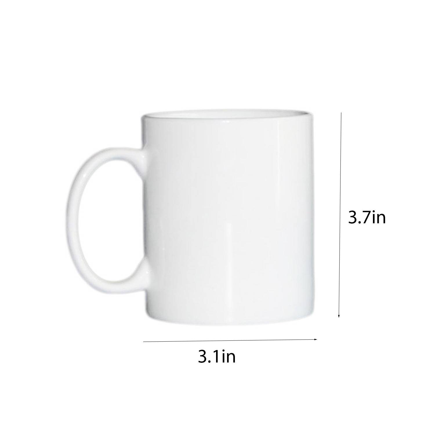10oz Ceramic Coffee Cup 2