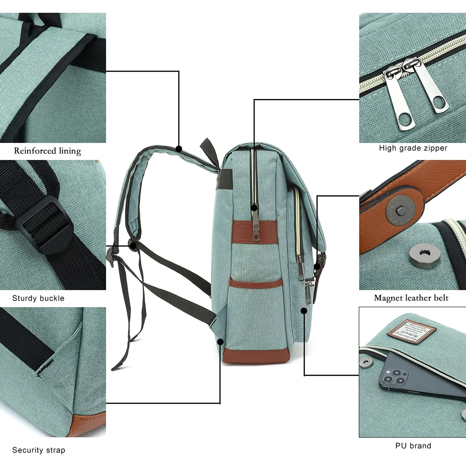 Work Business Computer Backpack 1