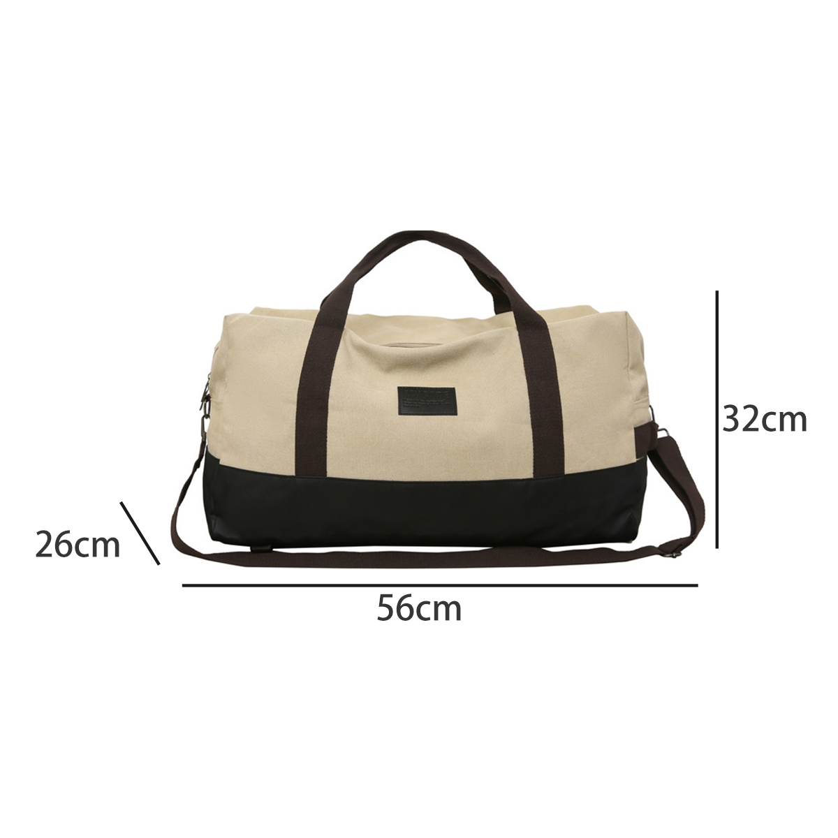 Wear-Resistant Canvas Travel Duffel Bag 6