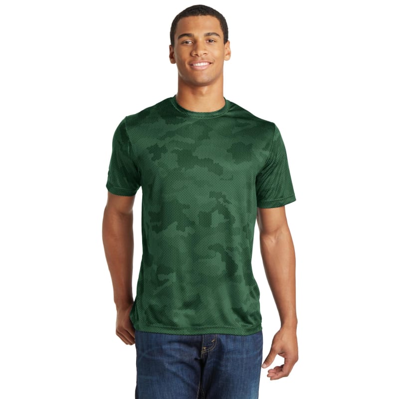 Sport-Tek CamoHex Tee. 25