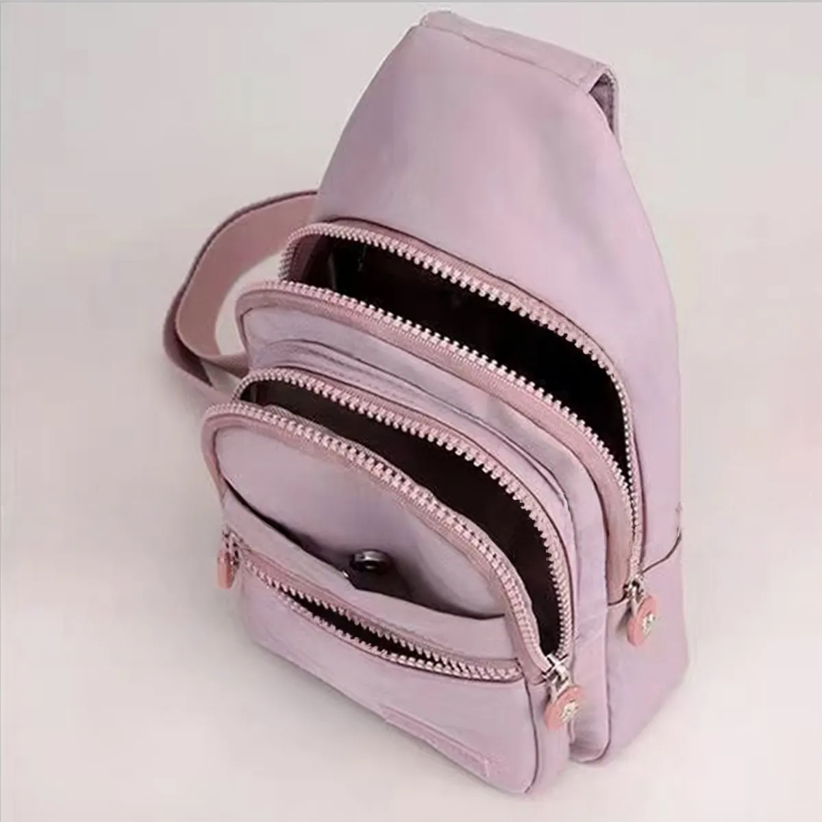 Large Capacity Splash Proof Waterproof Crossbody Sling Bag 7