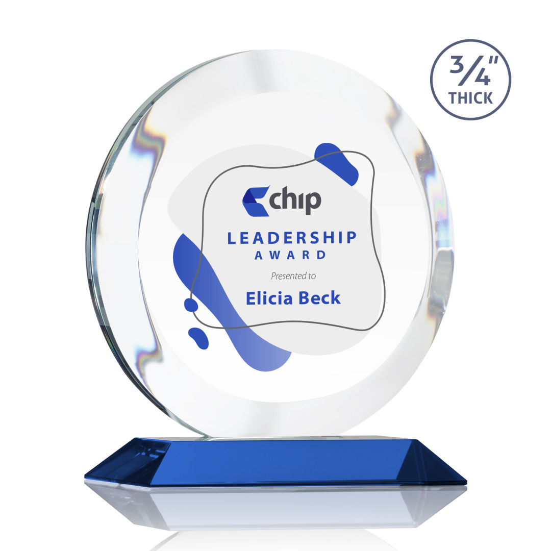 Gibralter VividPrint™ Award - Blue 5