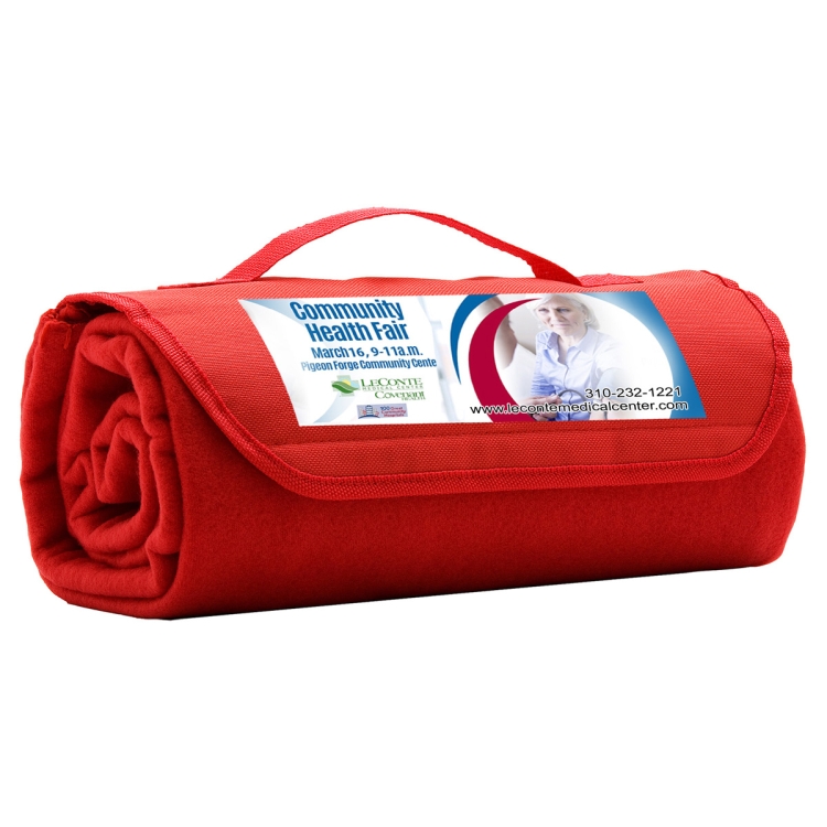 "Ready To Roll" Roll Up Fleece Blanket 41