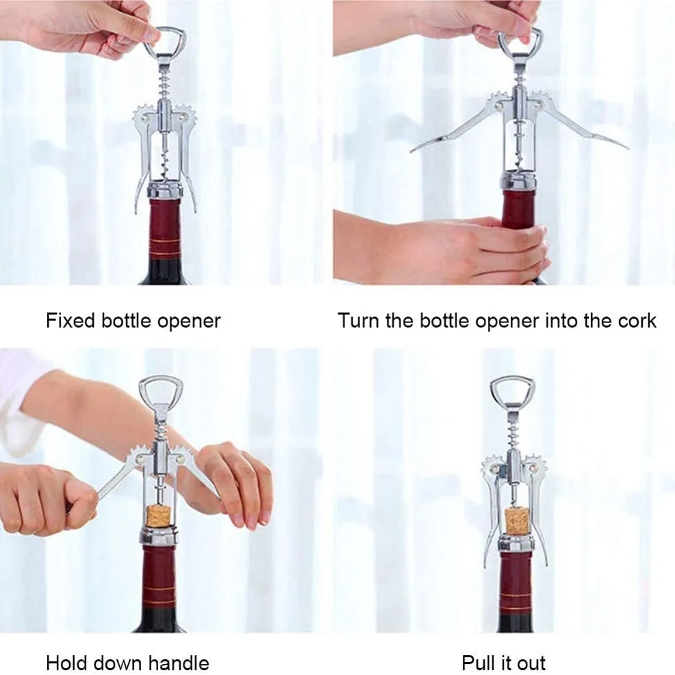 Zinc Alloy Wine Bottle Opener 2