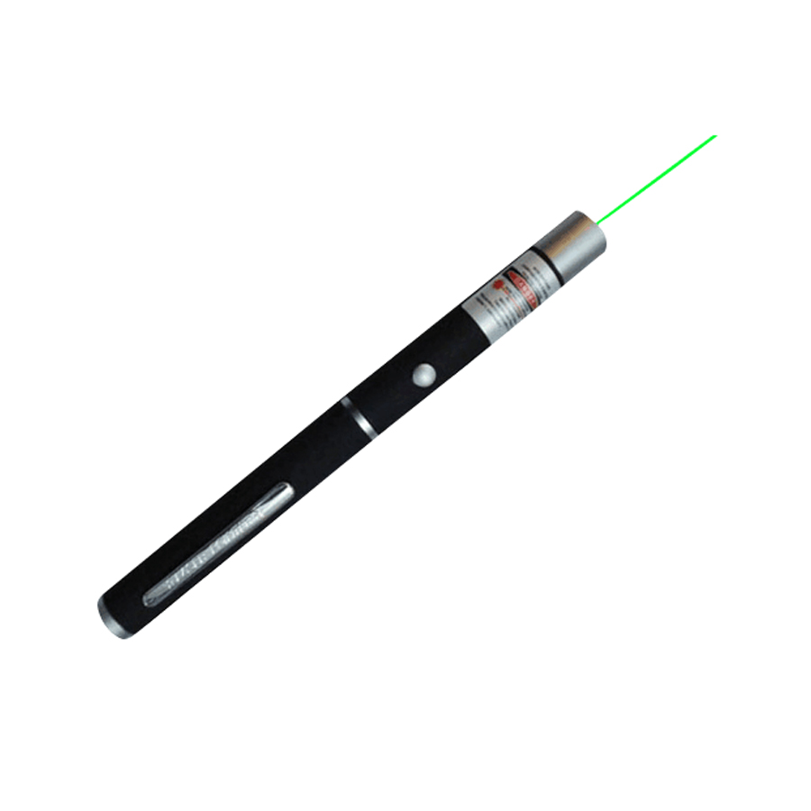 5mW High Power Green Laser Pointer W/ Pen Clip 2