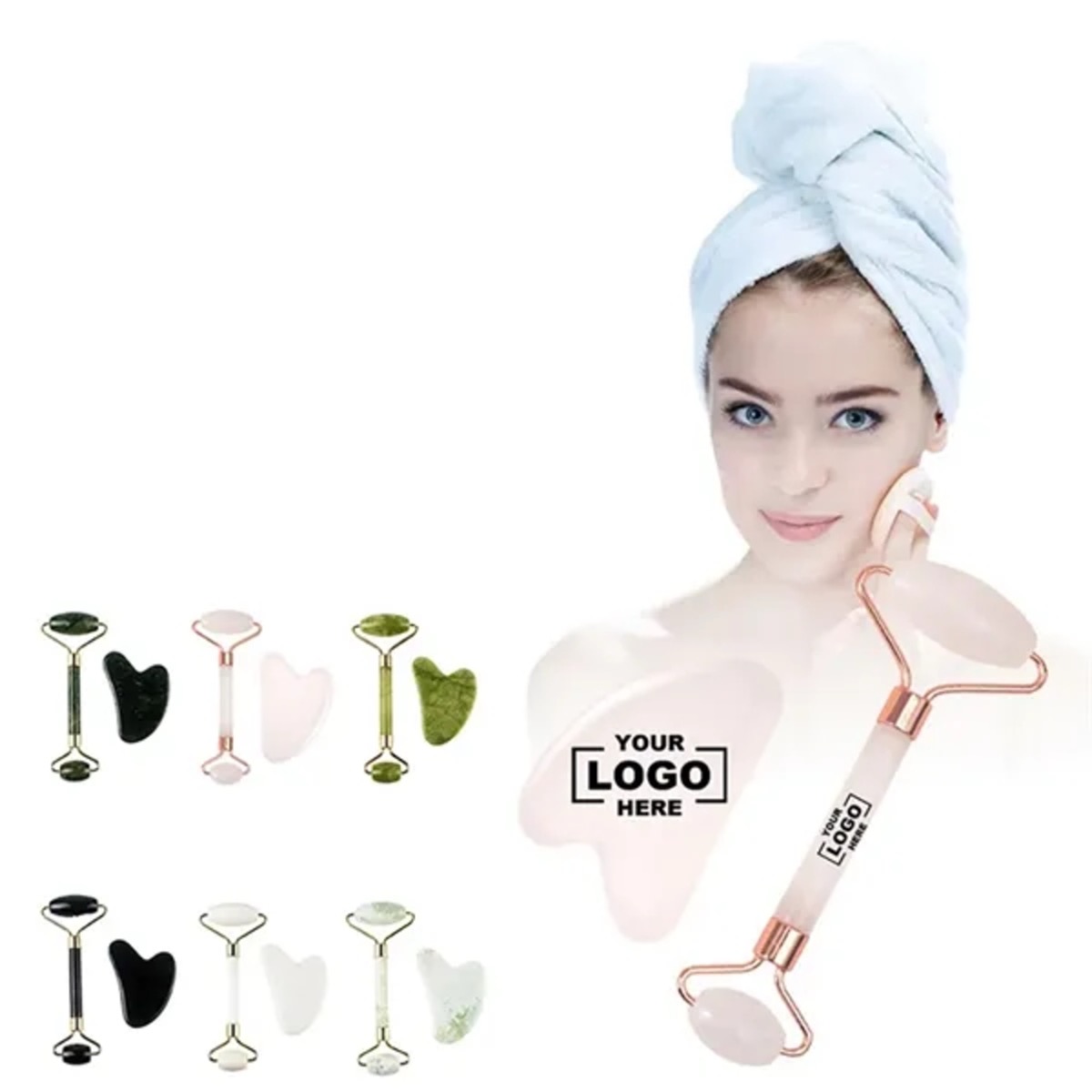 Jade Roller Set
2