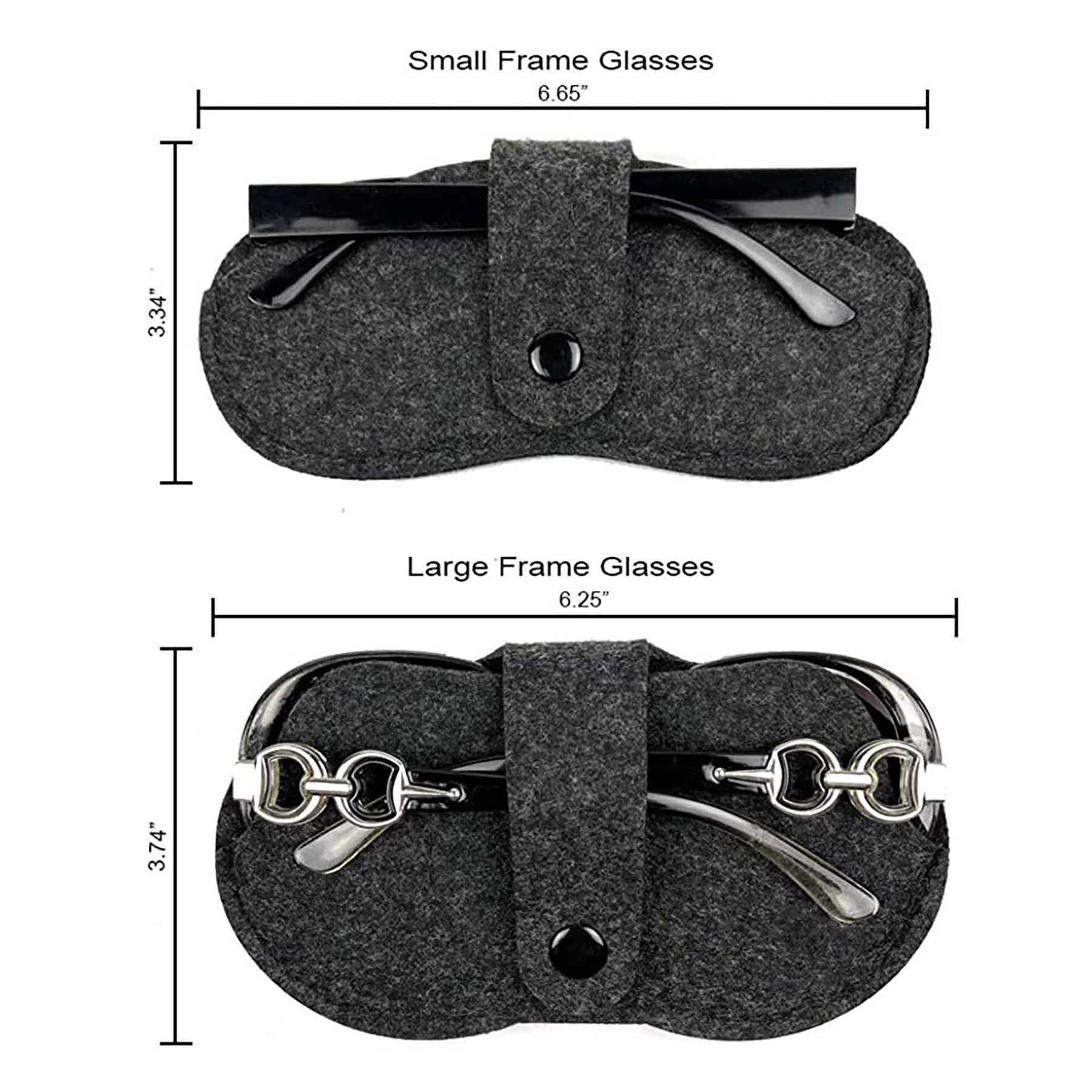 Portable Slip in Pouch for Eyeglasses Case 3