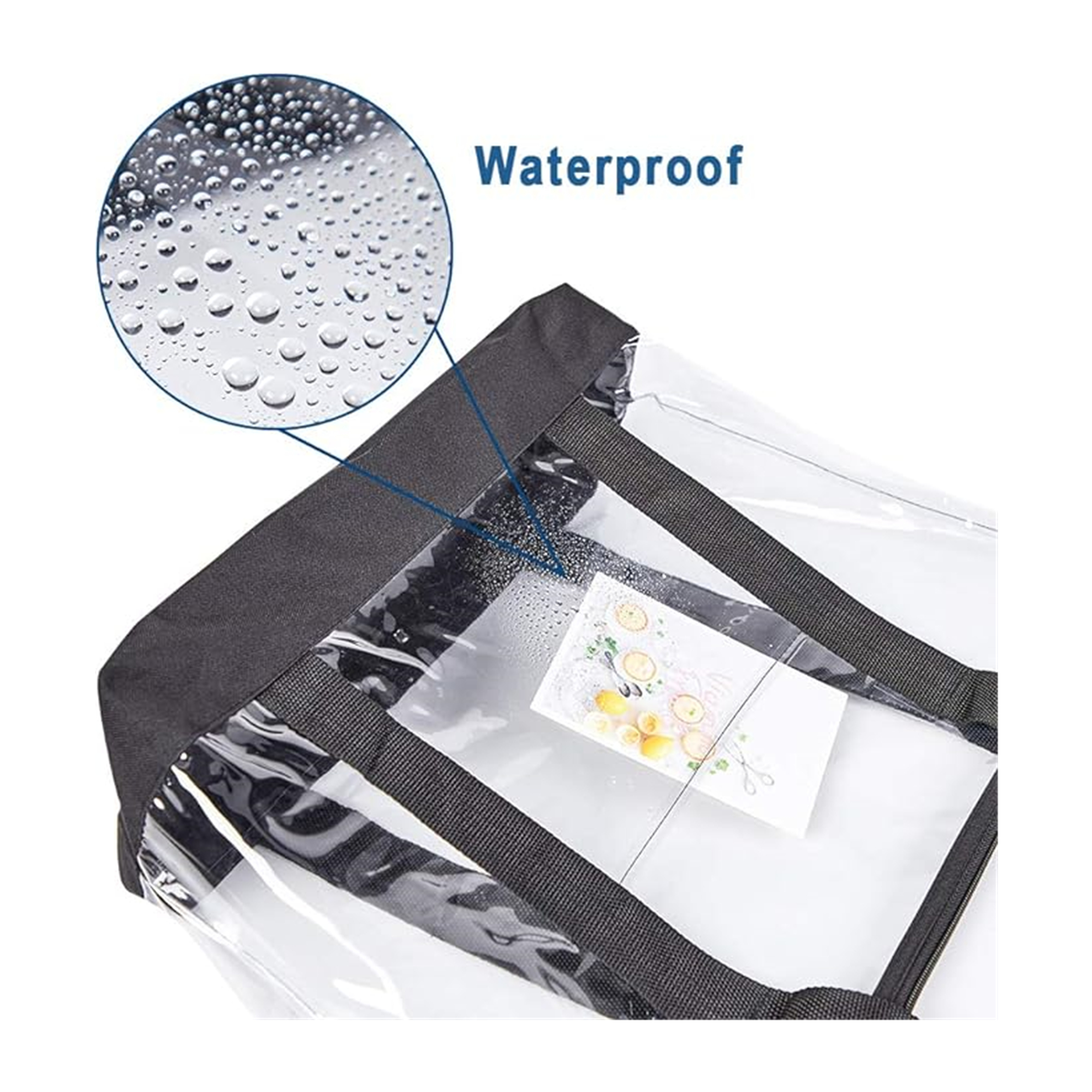 Handy Laundry Clear Tote Bag 3