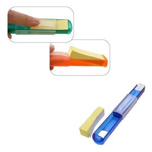 Dual Ballpoint Pen With Memo Pad 9