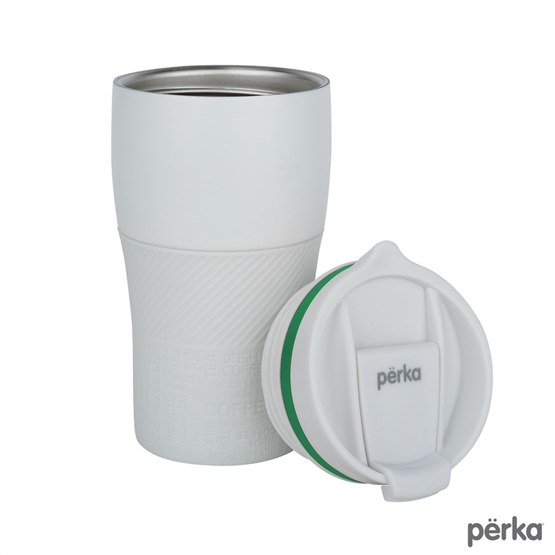 Perka® Cortado 12 oz. Double Wall Recycled Stainless Steel Coffee Tumbler 158