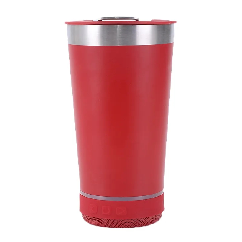 17Oz Wireless Speaker Mug W/ Bottle Opener 2