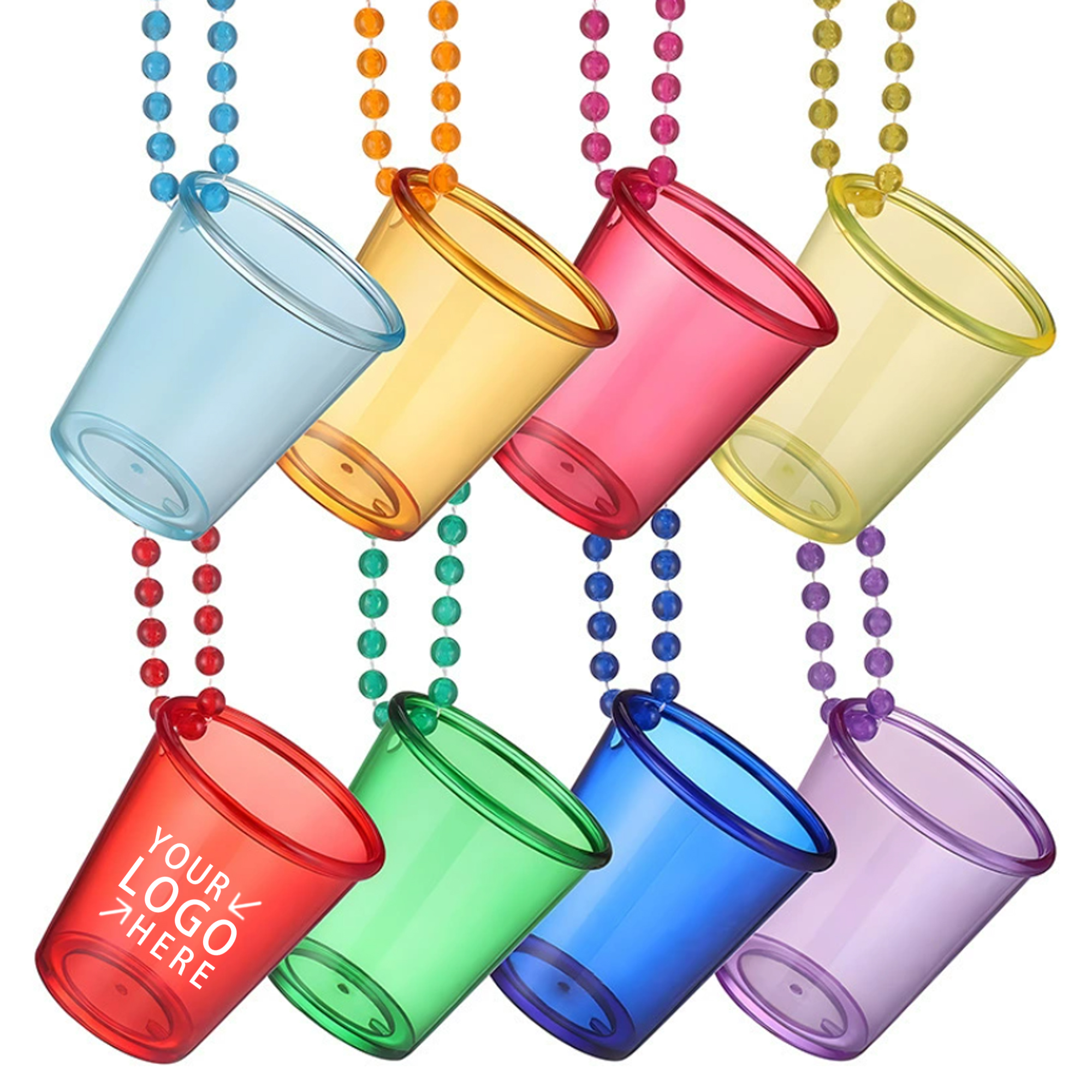 Festival Celebration Shot Glass Necklaces 2