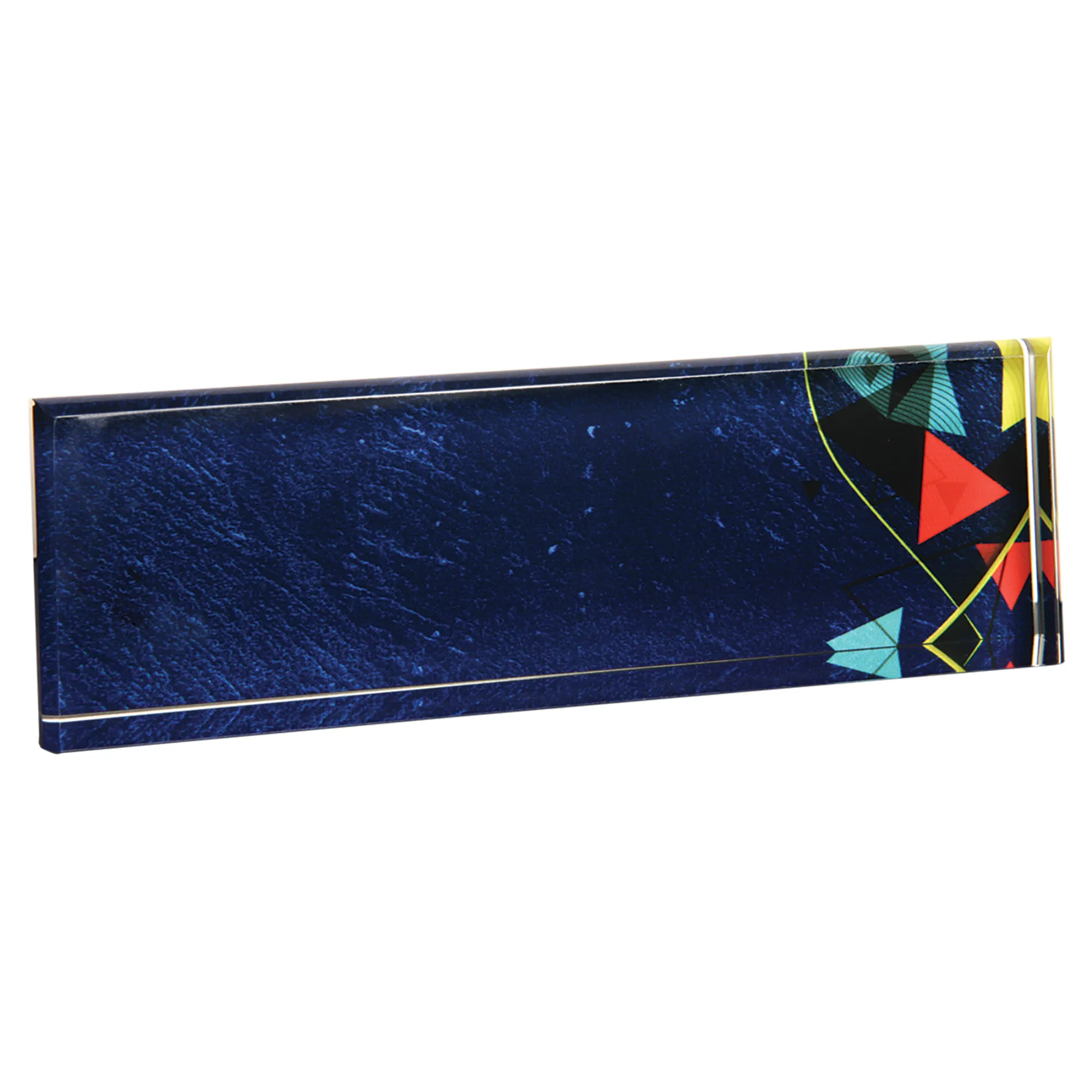 9 1/2" x 2 3/4" Artiste Marble Acrylic Name Bar 3