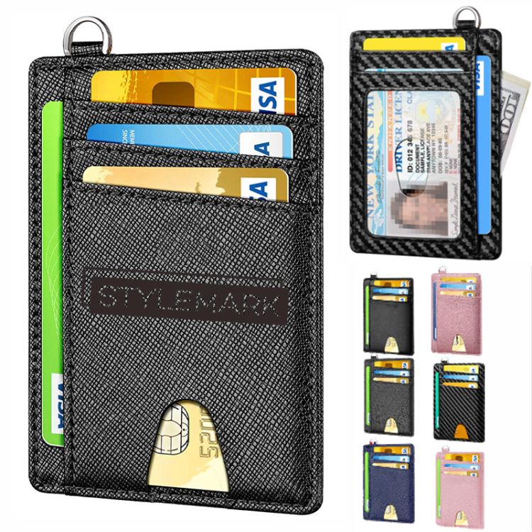 Slim Front Pocket Wallets, RFID Blocking Credit Card Holder 2