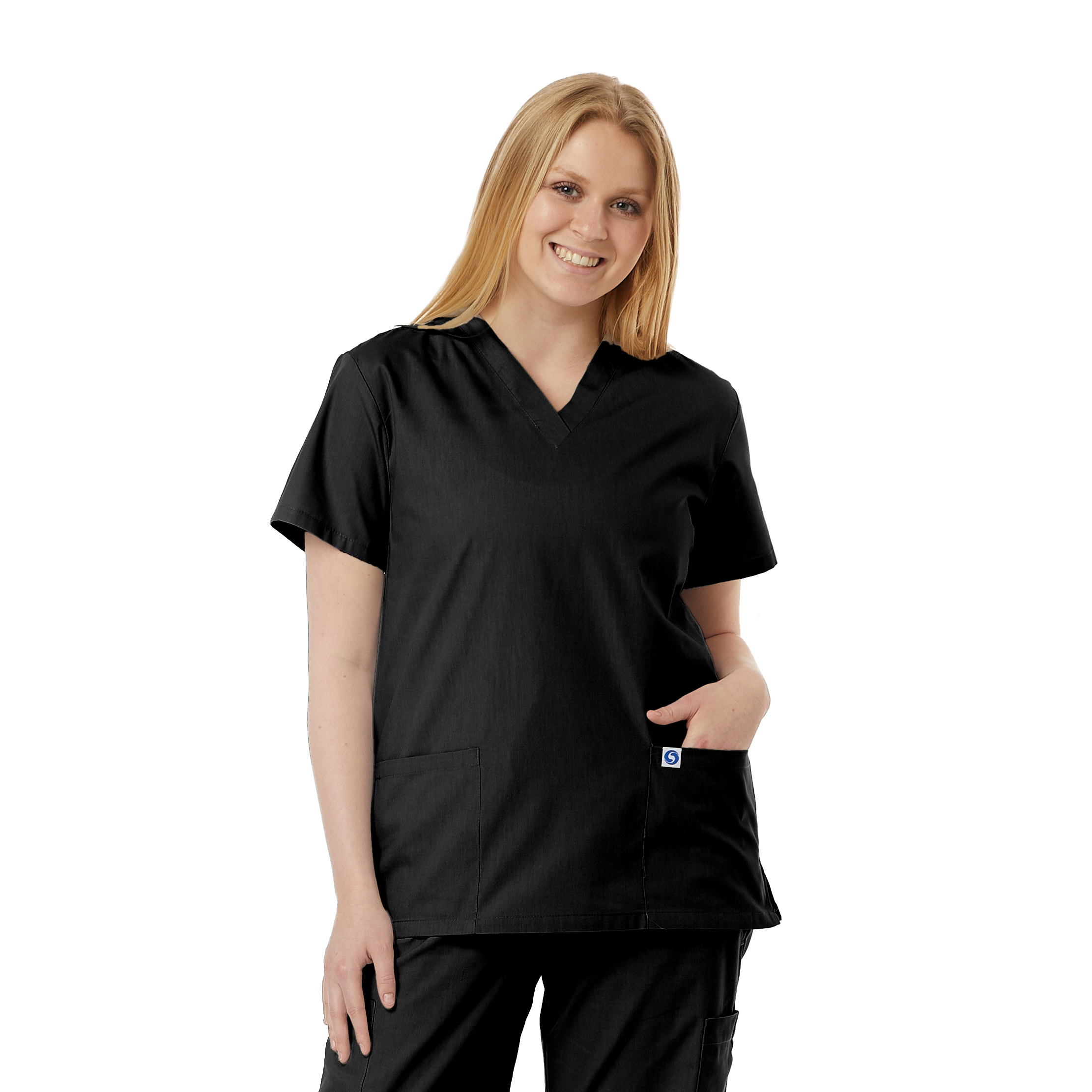 Unisex V-Neck Scrub Tunic