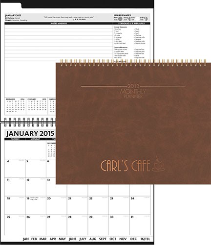 ThePresident™ - Leather Monthly Planner 1