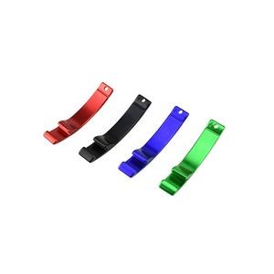 Customizable Arc Shaped Bottle Opener With Key Ring 6