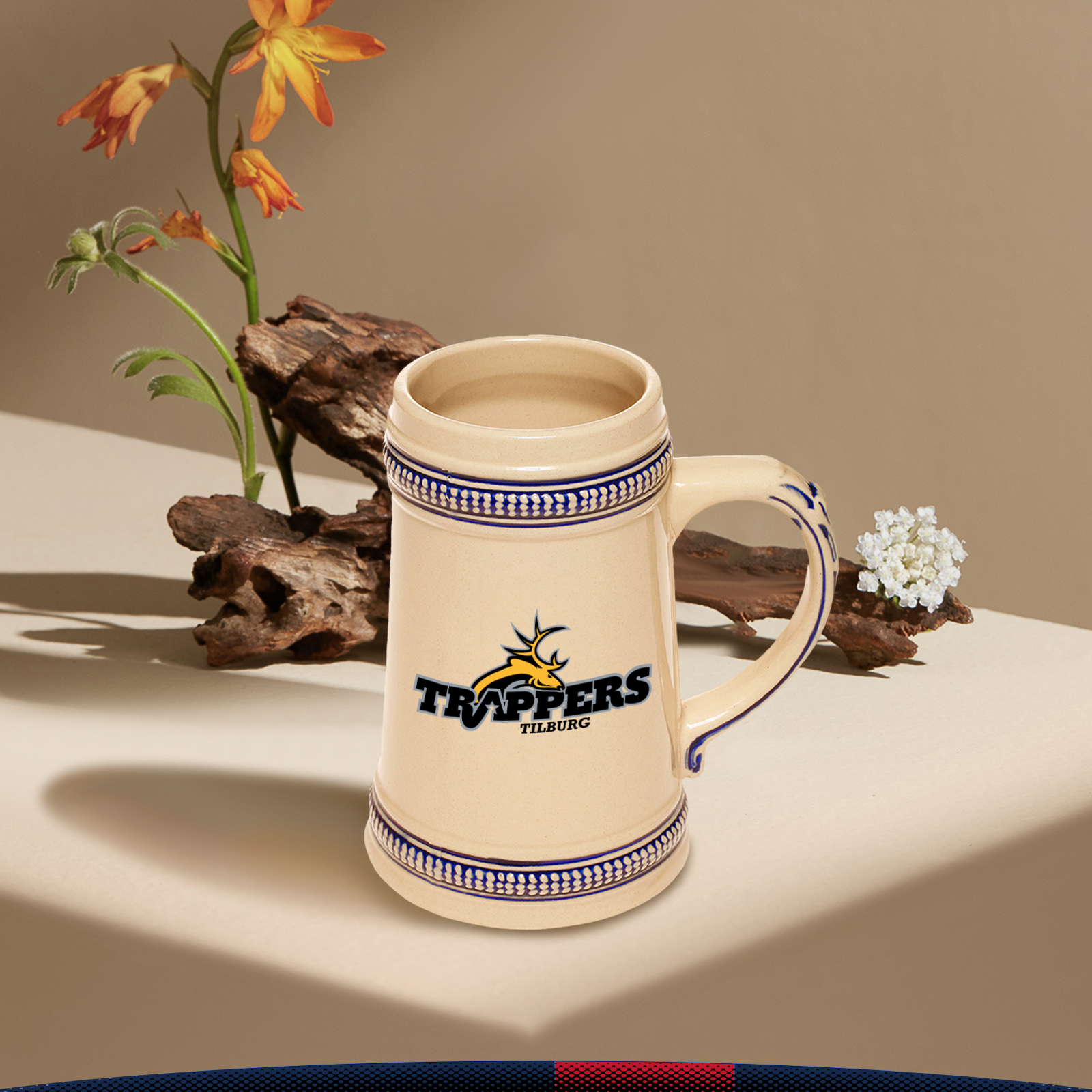 18.5 oz. Ploof Ceramic Beer Mugs 2