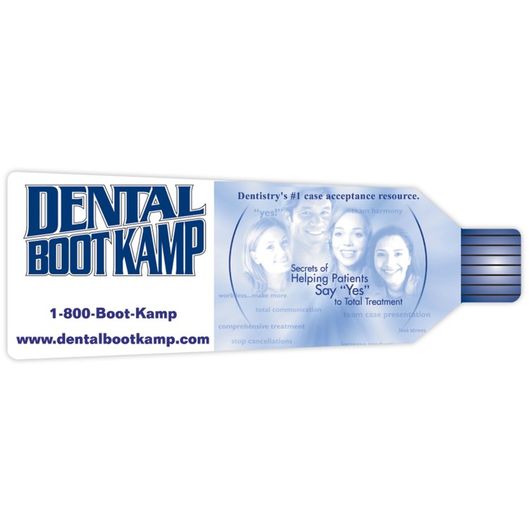 Vinyl Label (3.875"x1.5") Toothpaste
