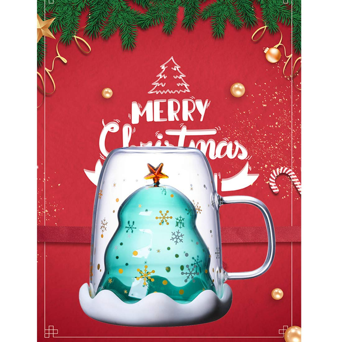 Cute Christmas Tree Coffee Mugs 3