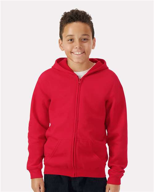 Youth Heavy Blend™ Full-Zip Hooded Sweatshirt - 18600B 32