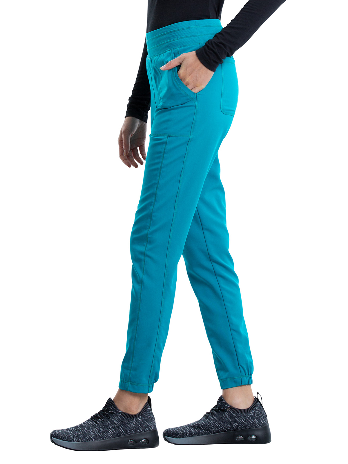 Cherokee - Workwear Revolution - Women's 5-Pocket Natural Rise Jogger Pant 3