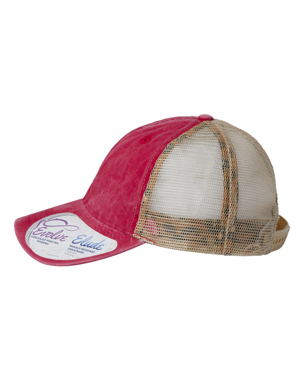 Women's Washed Mesh-Back Cap - TESS 65