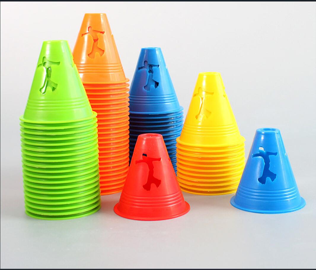 3 Inch Plastic Windproof Slalom Cones 2