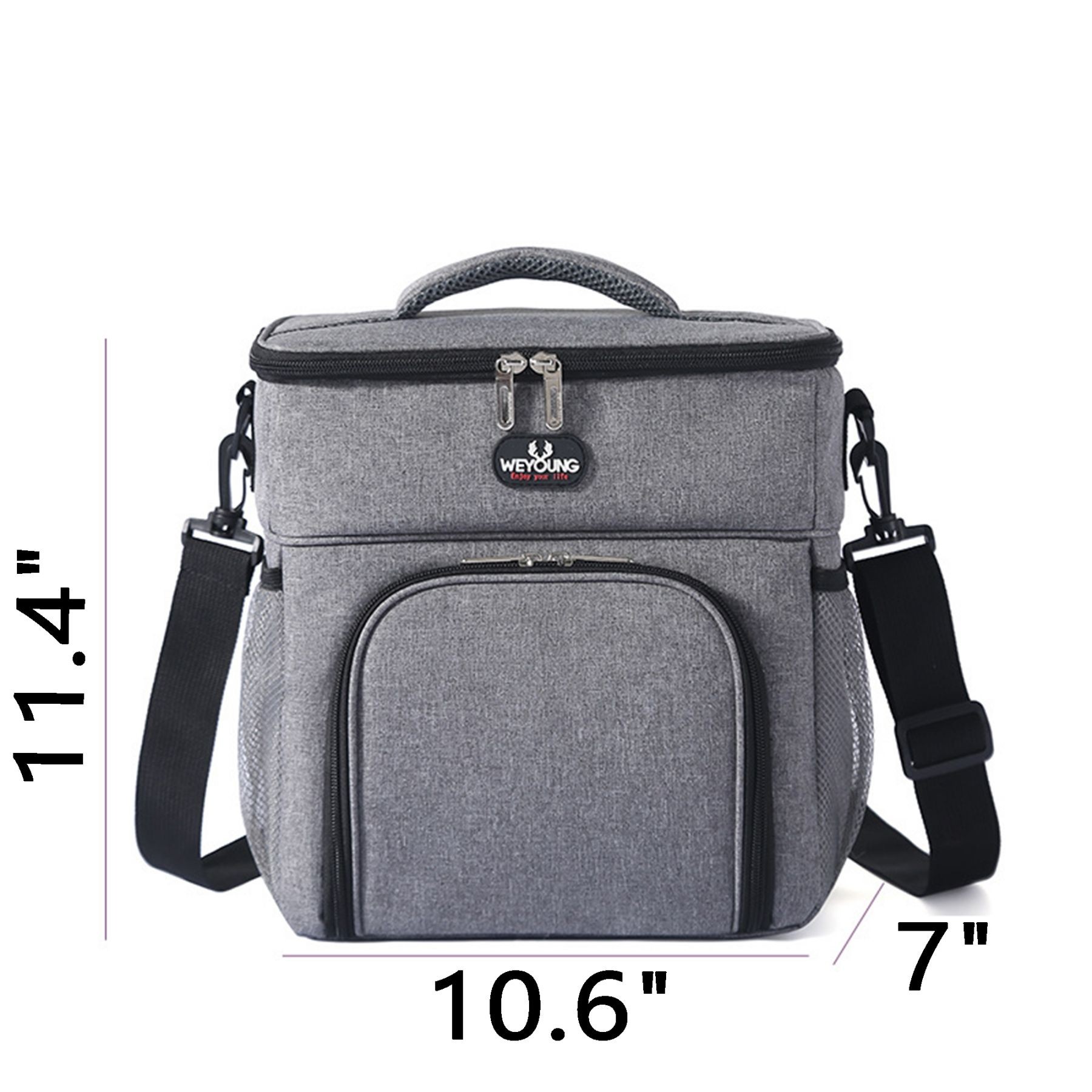 14L Double Layer Insulated Lunch Bag 2
