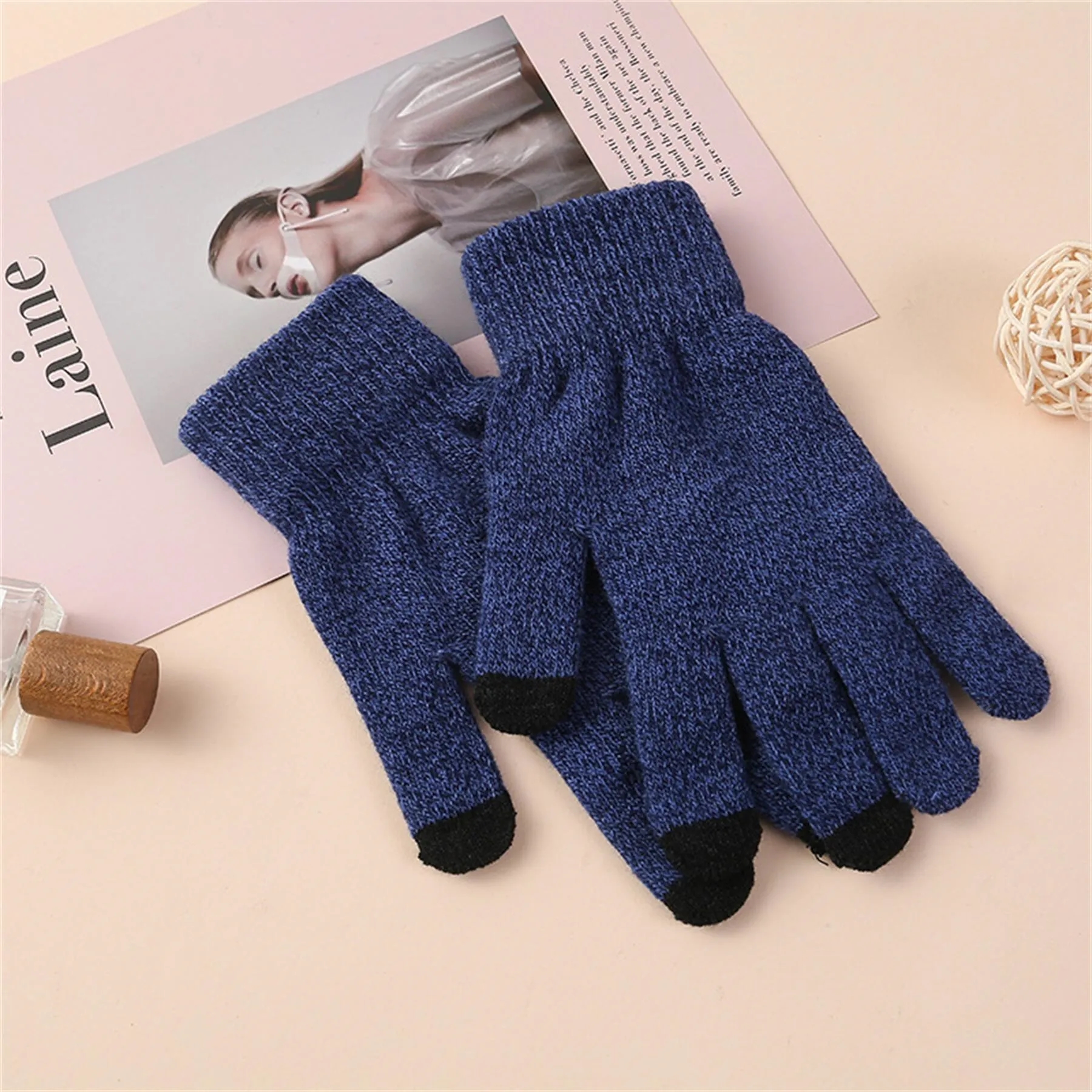 Unisex Thickened Touchscreen Gloves 9