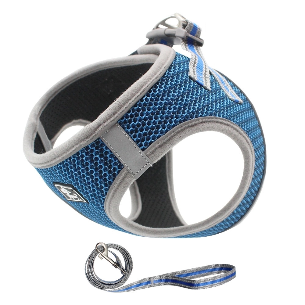 Reflective Pet Harness and Leash Set 2