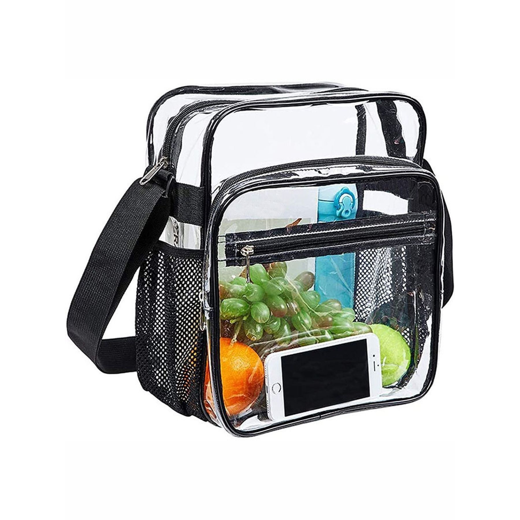 Stadium Approved Clear Crossbody Messenger Shoulder Bag 1