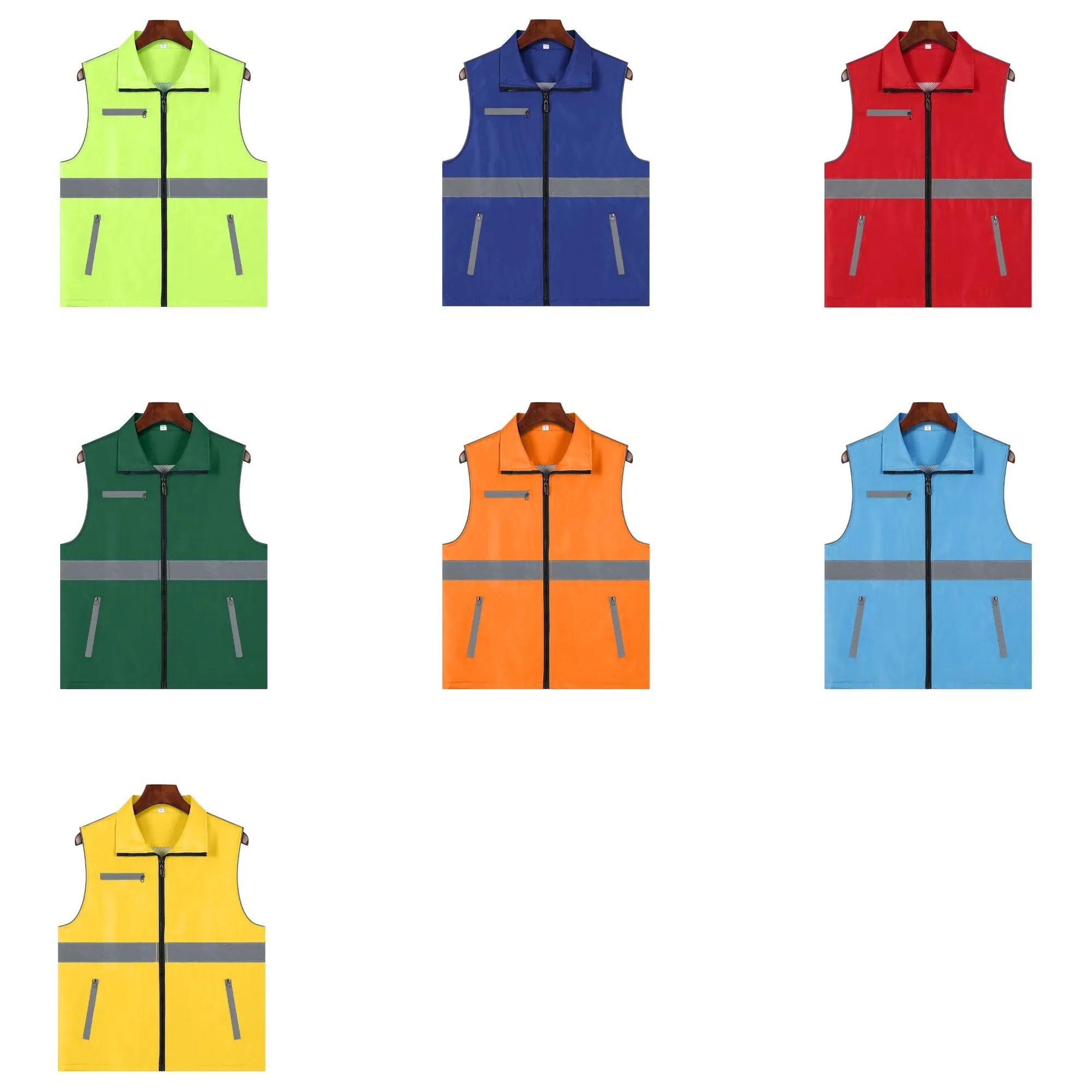 Reflective Strip Volunteer Vest 4