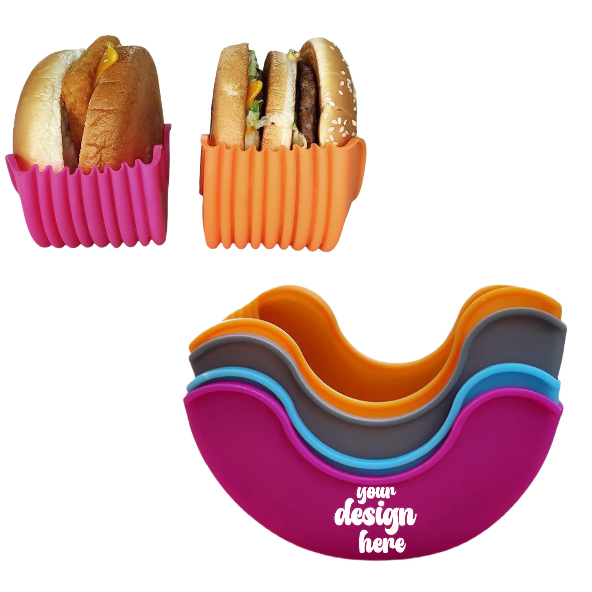 Reusable Burger Holder Clip 1