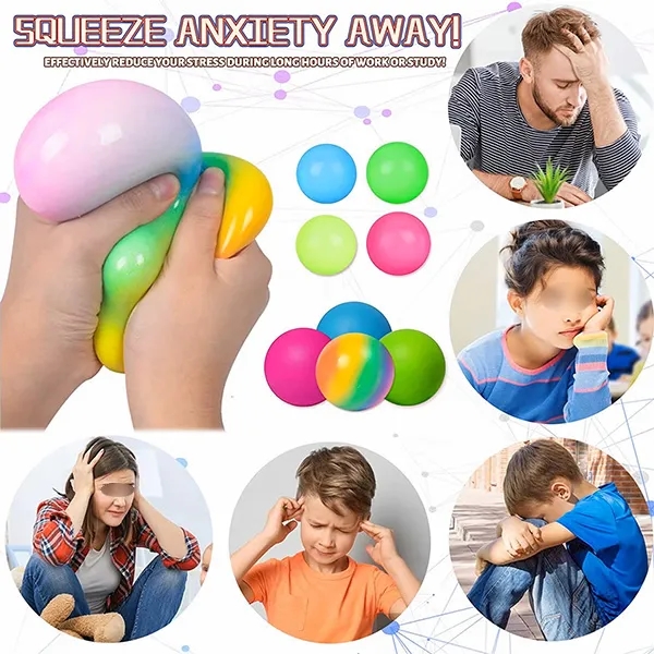 Color Changing Sensory Squeeze Ball Toys 8