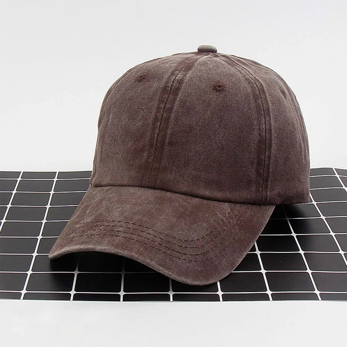 Washed Distressed Cap Twill Cotton Baseball Vintage Dad Hat 3