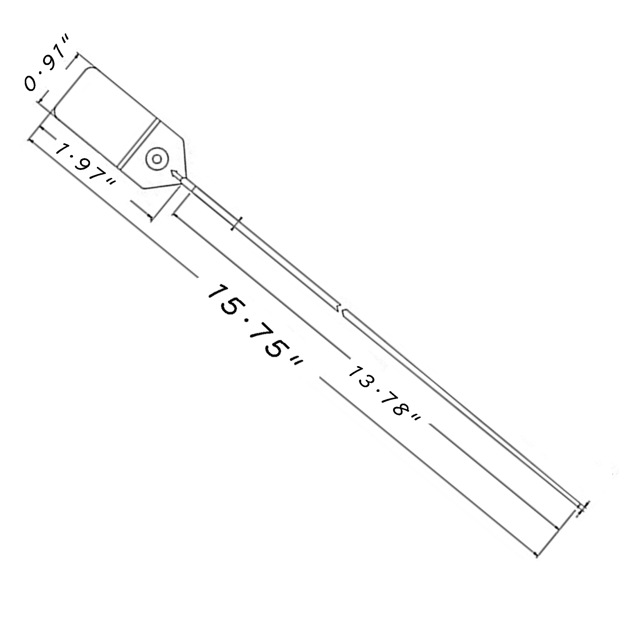 Disposable Plastic Seal Self Locking Tag 3