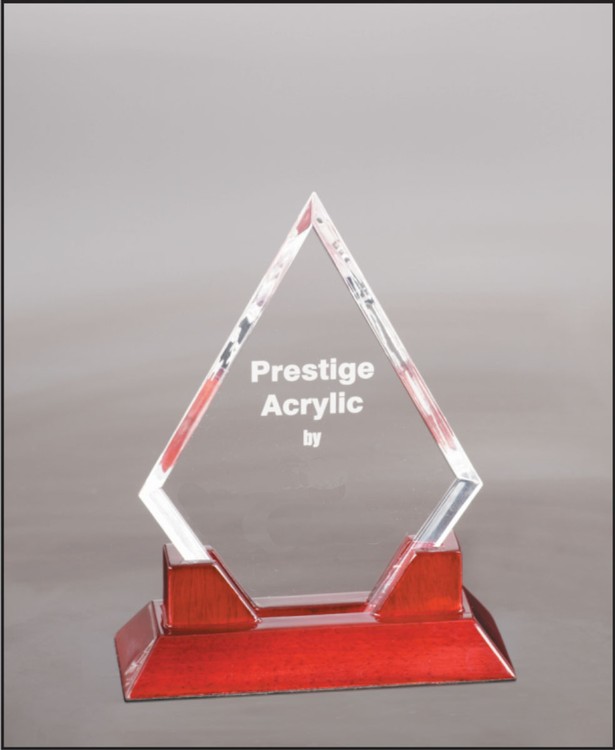 8 1/2" Prestige Diamond Acrylic Award 2