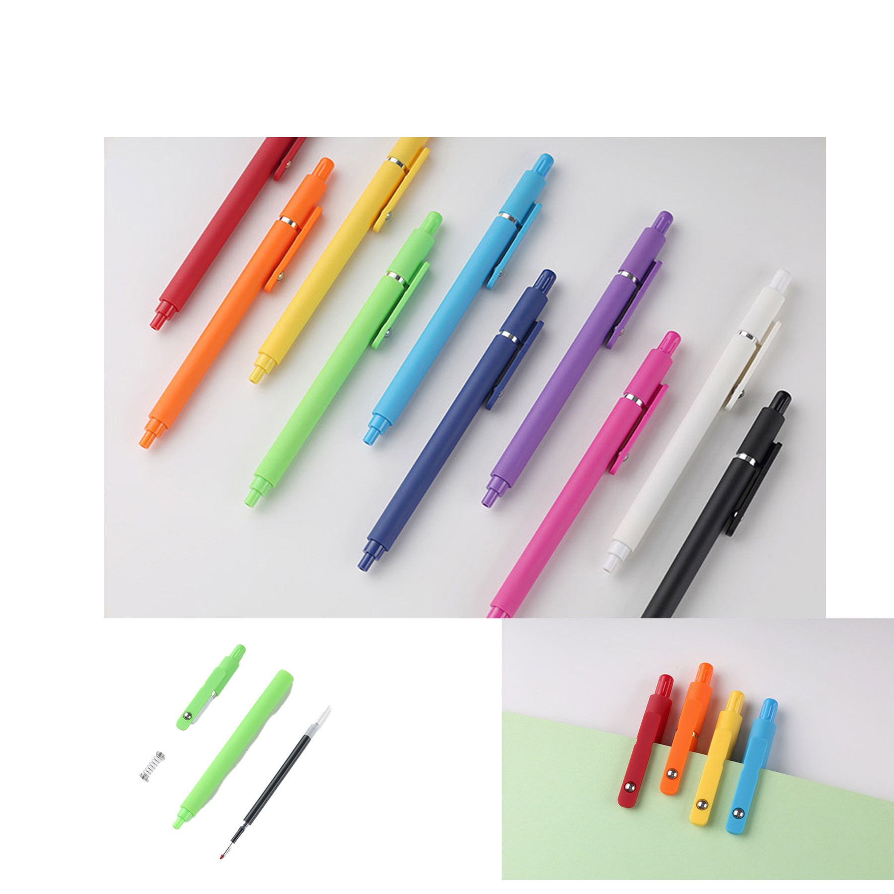Series Clip Retractable Pens 3