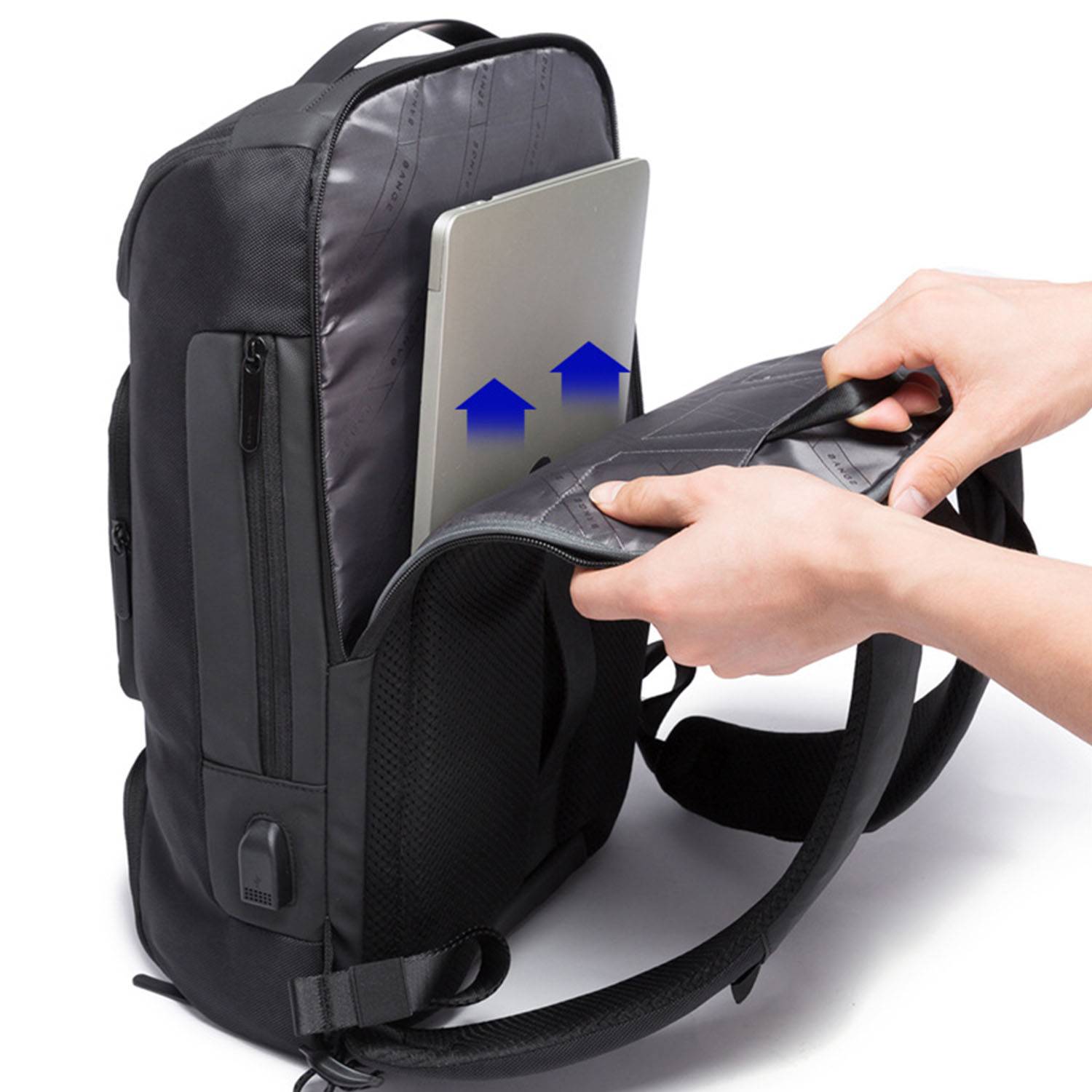 Oxford Anti-Theft Backpack with USB Charging Port 3
