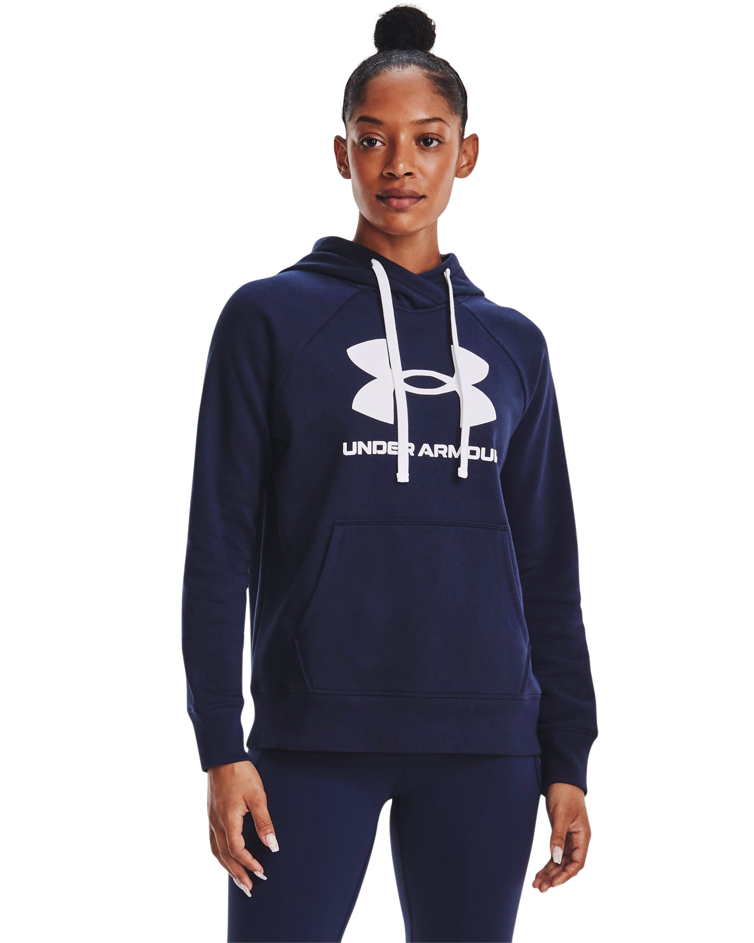 UA Rival Fleece Logo Women's Hoodie 13