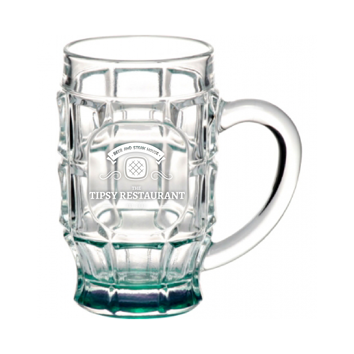 17.75 oz. Beer Garden Glass Mug (Engraved Imprint) 9