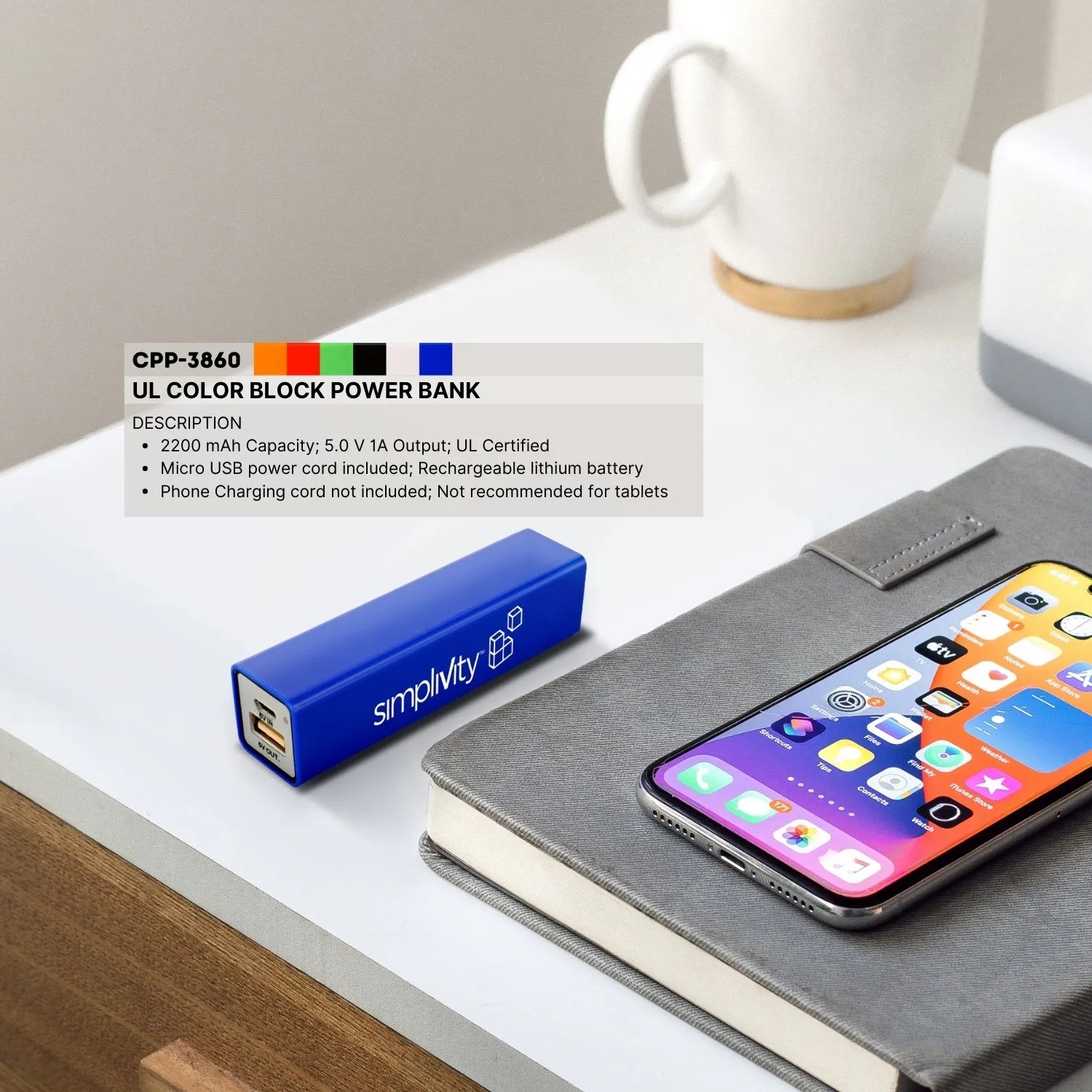 UL COLOR BLOCK POWER BANK 11