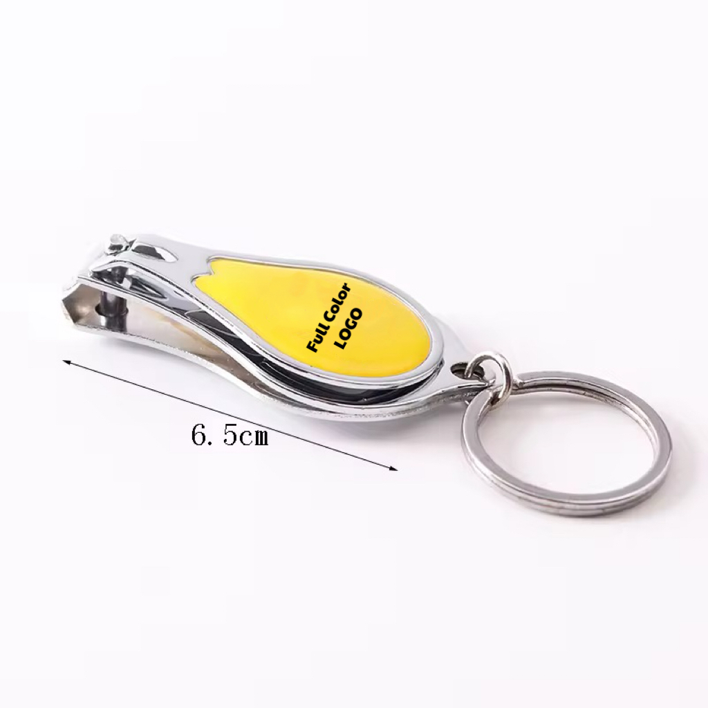 MOQ 10 pcs Pear Shaped Nail Clipper with Bottle Opener 2