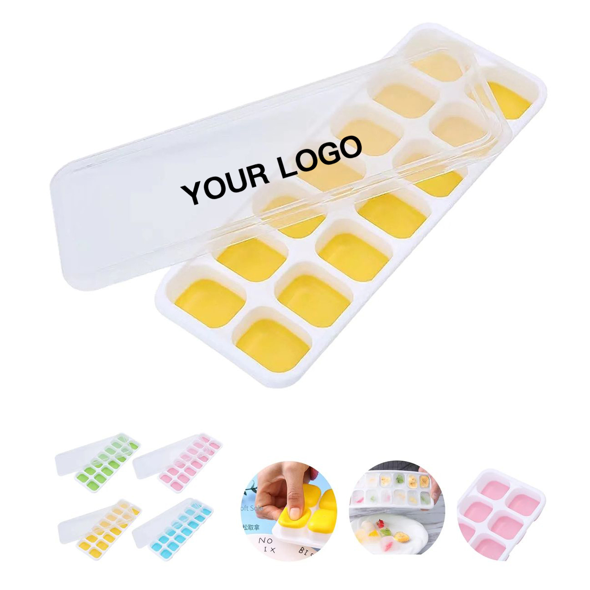 Multi Slot Silicone Ice Mold for Beverages 2