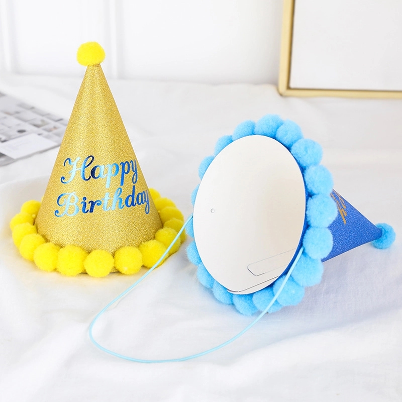 Birthday Party Kids Game Hat & Cake Celebration Decoration 6